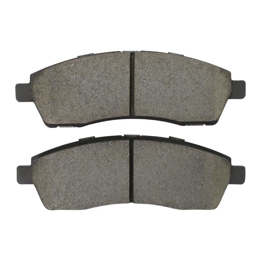 MPA 1000-0757M QB Semi-Metallic Brake Pads