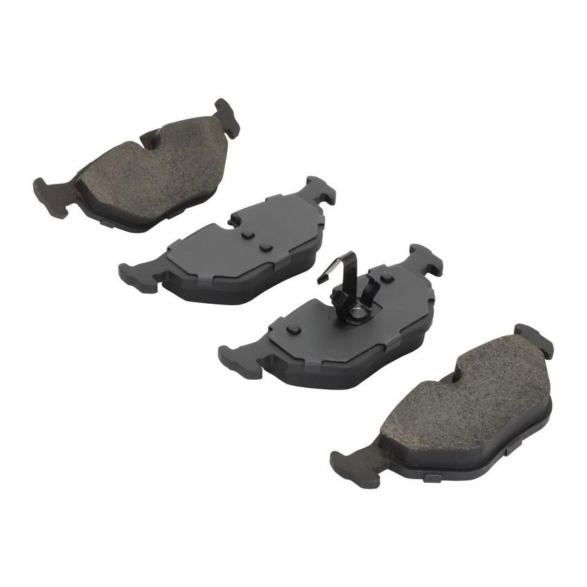 MPA 1000-0763M QB Semi-Metallic Brake Pads