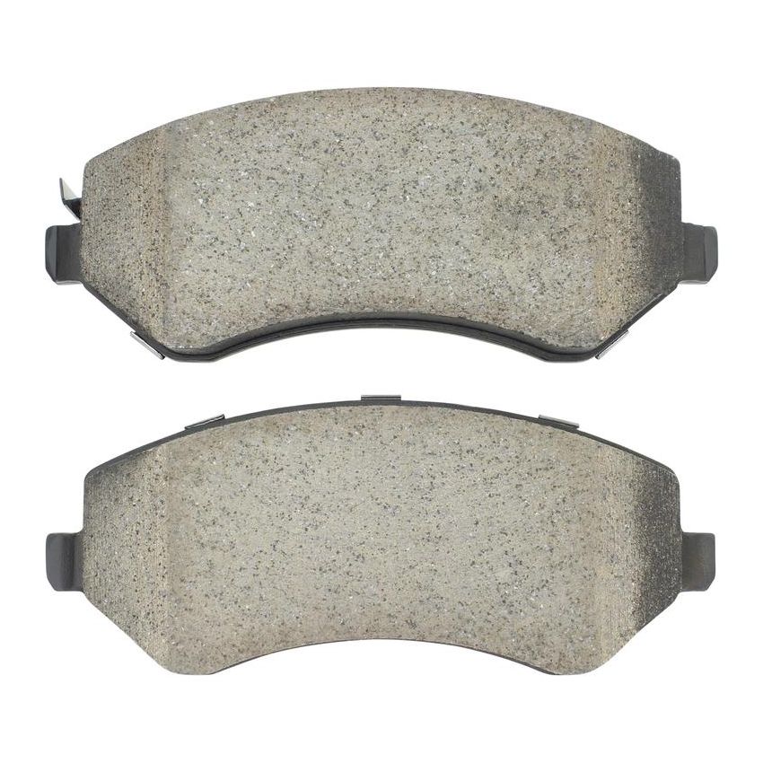 MPA 1000-0856M QB Semi-Metallic Brake Pads