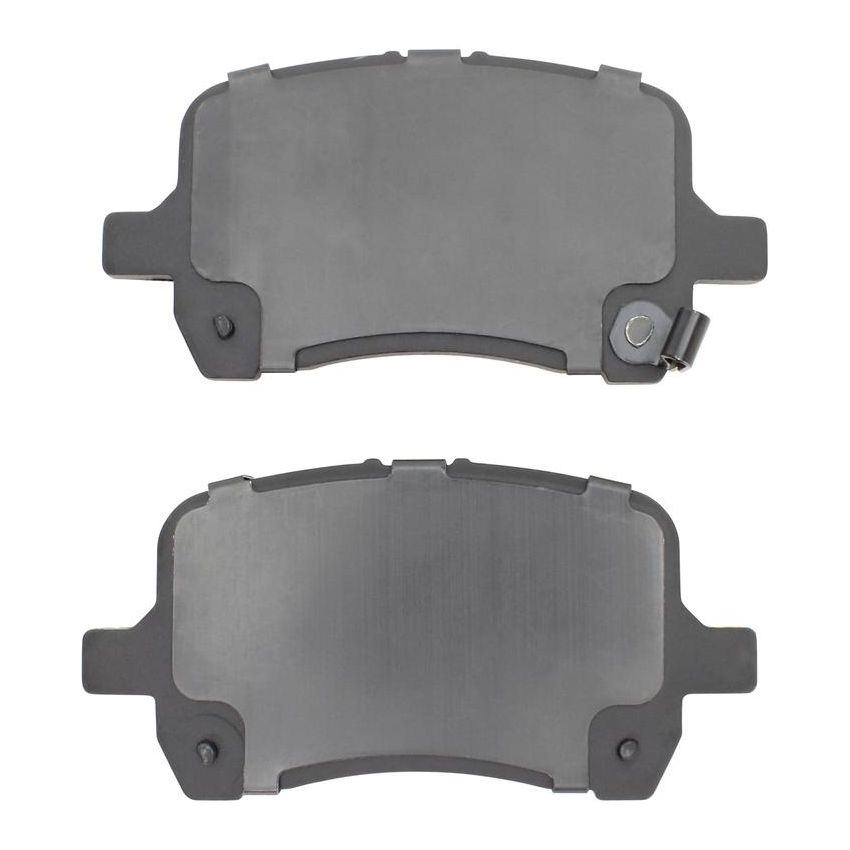 MPA 1000-1028M QB Semi-Metallic Brake Pads