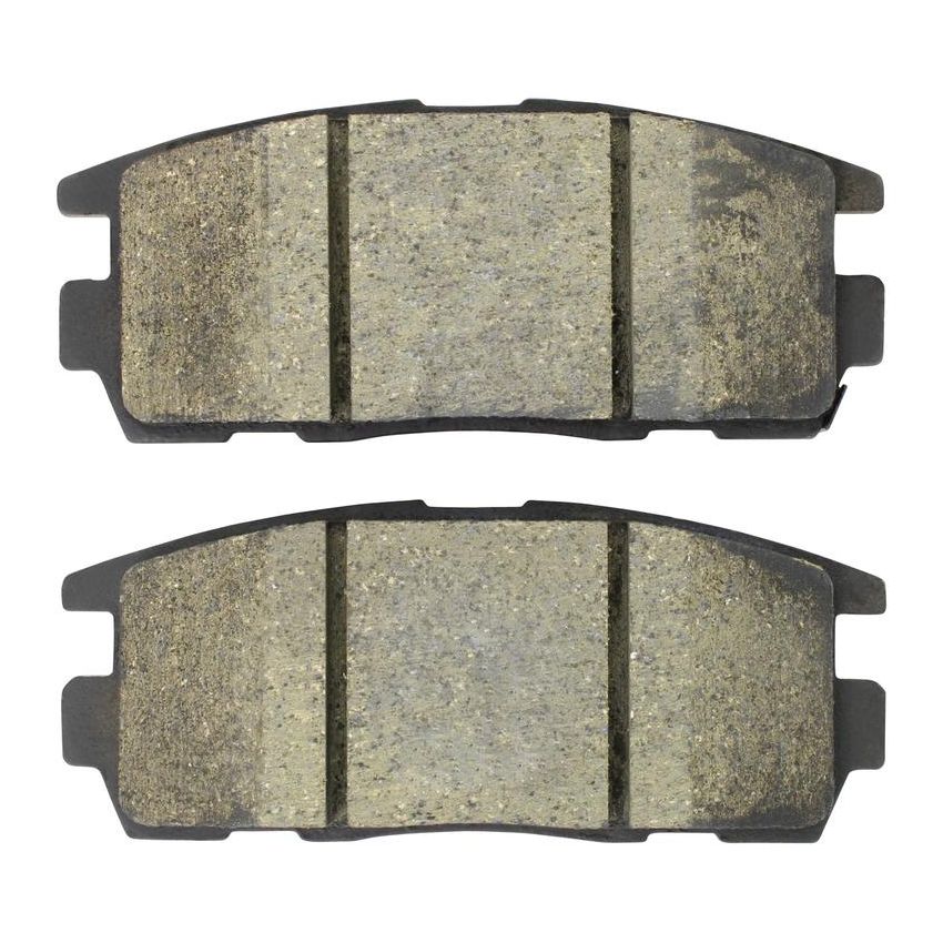 MPA 1000-1275M QB Semi-Metallic Brake Pads