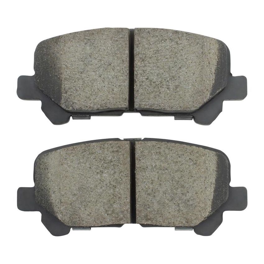 MPA 1000-1281M QB Semi-Metallic Brake Pads