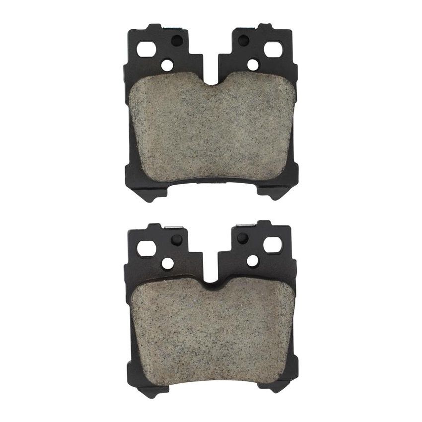 MPA 1000-1283M QB Semi-Metallic Brake Pads