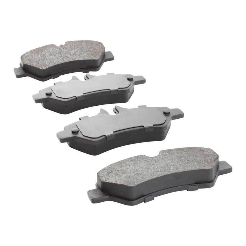 MPA 1000-1317M QB Semi-Metallic Brake Pads