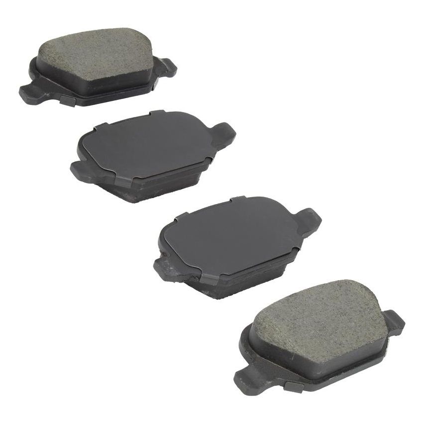 MPA 1000-1492M QB Semi-Metallic Brake Pads