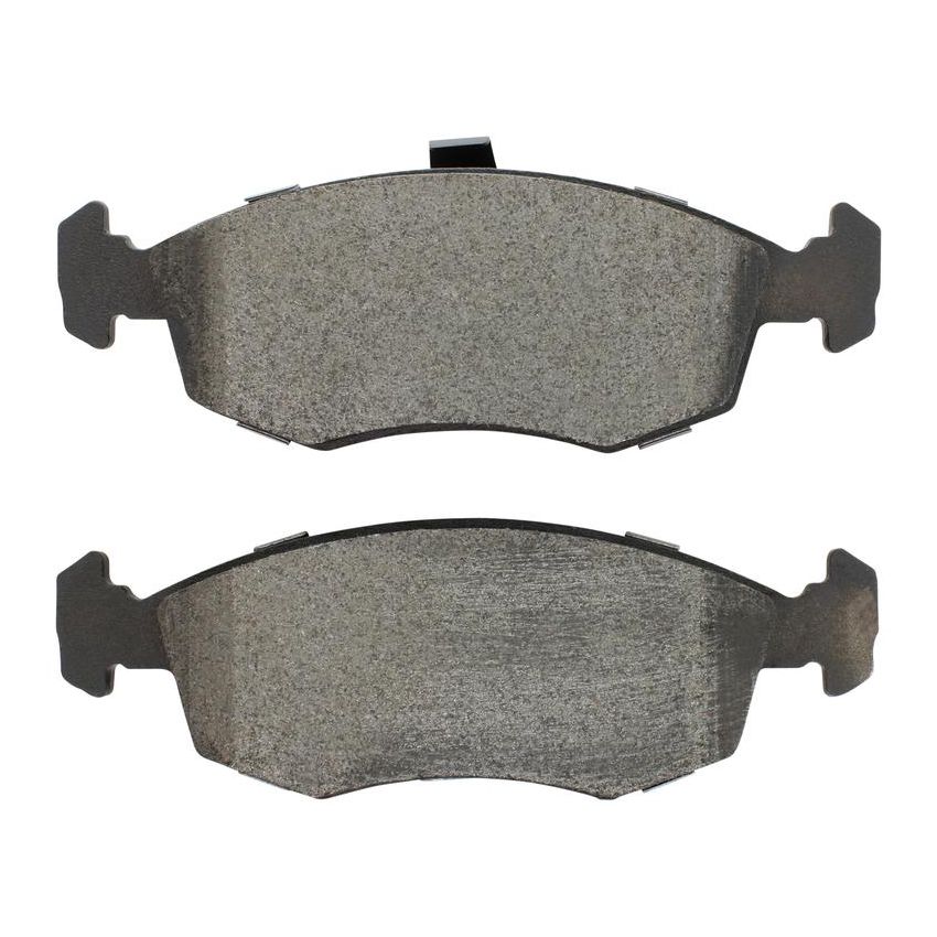 MPA 1000-1538M QB Semi-Metallic Brake Pads
