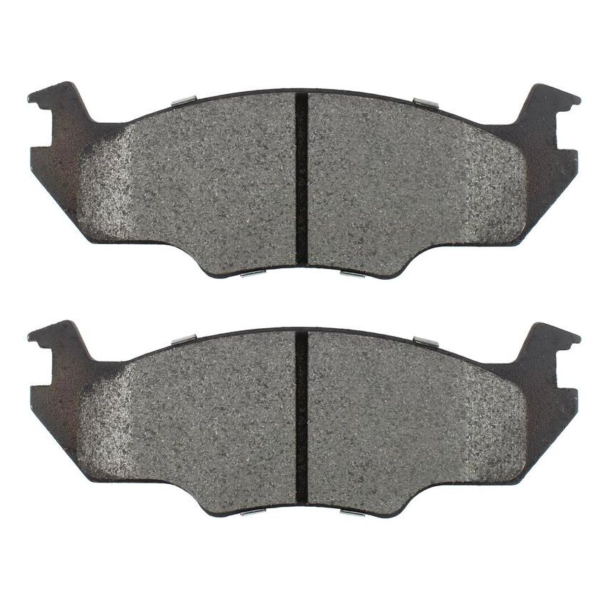MPA 1001-0158M Quality-Built Premium Semi-Metallic Brake Pads