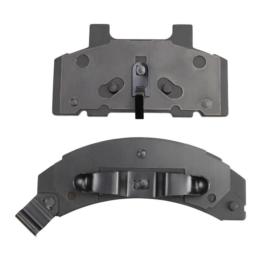 MPA 1001-0215M Quality-Built Premium Semi-Metallic Brake Pads w/ Hardware