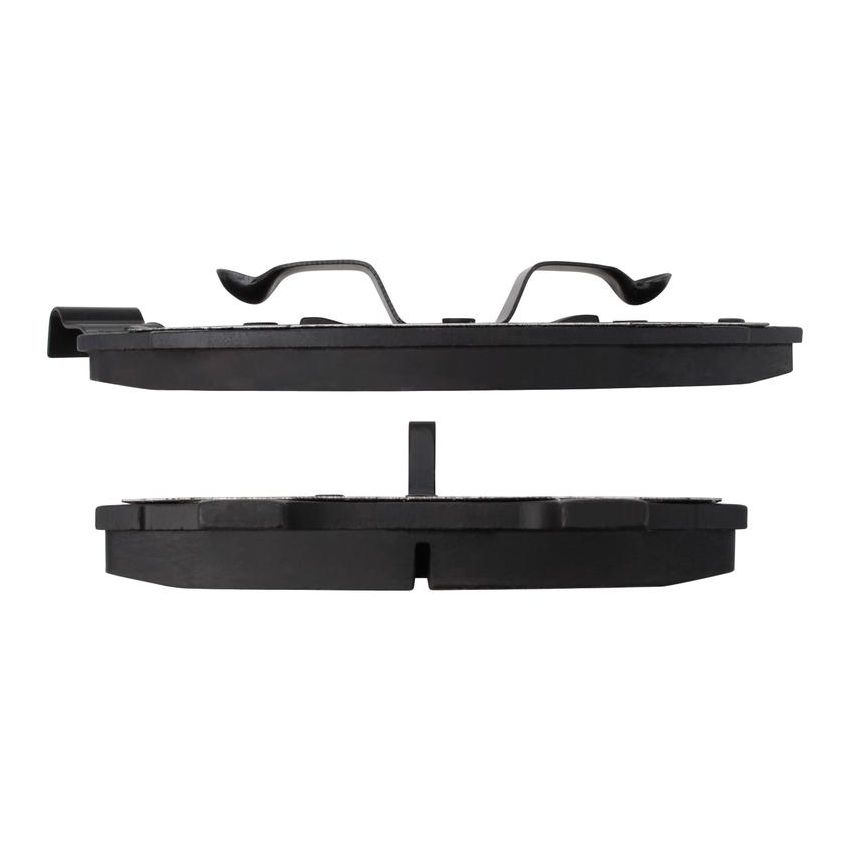 MPA 1001-0215M Quality-Built Premium Semi-Metallic Brake Pads w/ Hardware