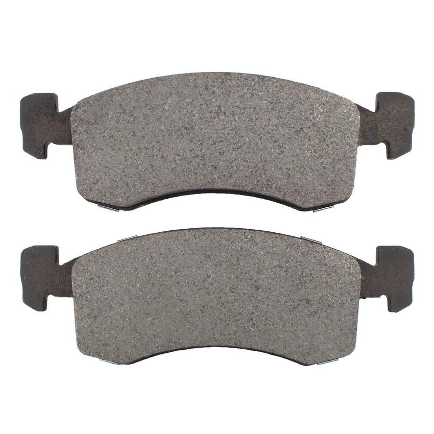 MPA 1001-0220M Quality-Built Premium Semi-Metallic Brake Pads