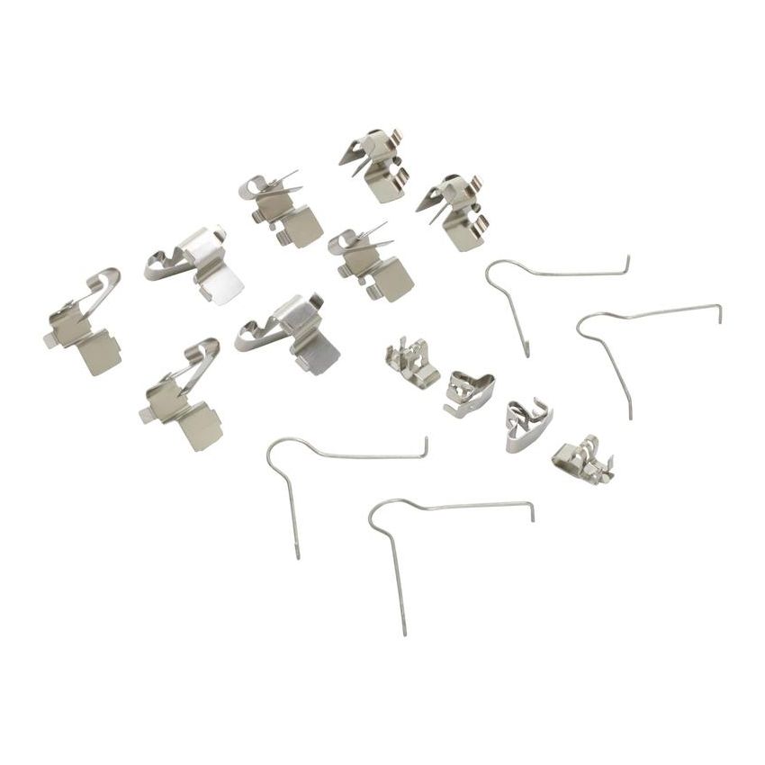 MPA 1001-0242M Quality-Built Premium Semi-Metallic Brake Pads w/ Hardware