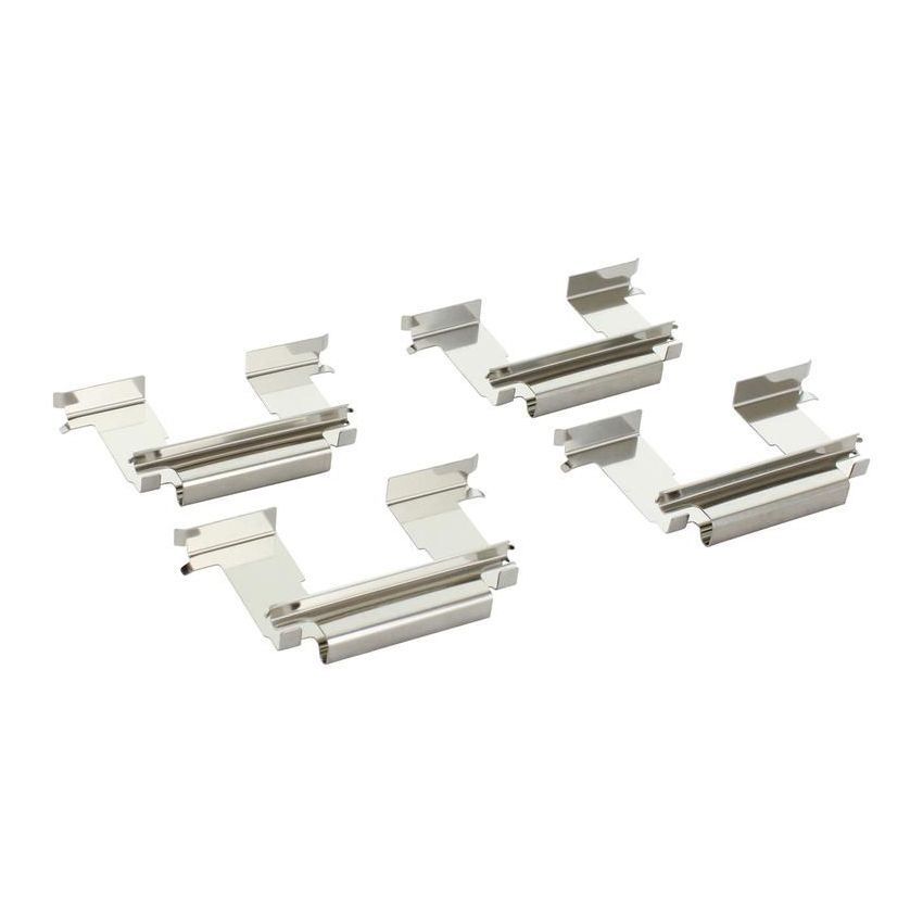 MPA 1001-0266M Quality-Built Premium Semi-Metallic Brake Pads w/ Hardware