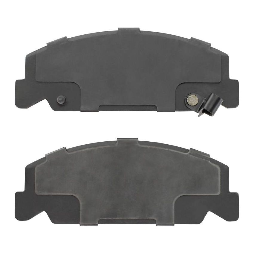 MPA 1001-0273M Quality-Built Premium Semi-Metallic Brake Pads w/ Hardware