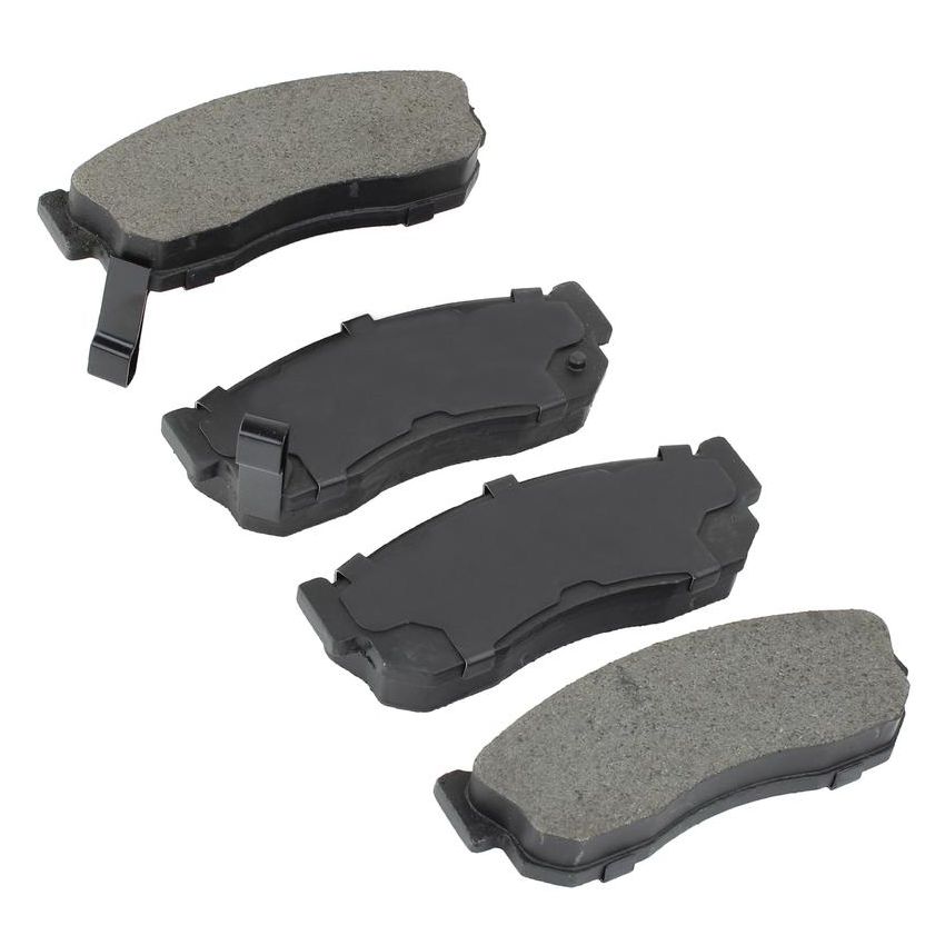 MPA 1001-0275M Quality-Built Premium Semi-Metallic Brake Pads