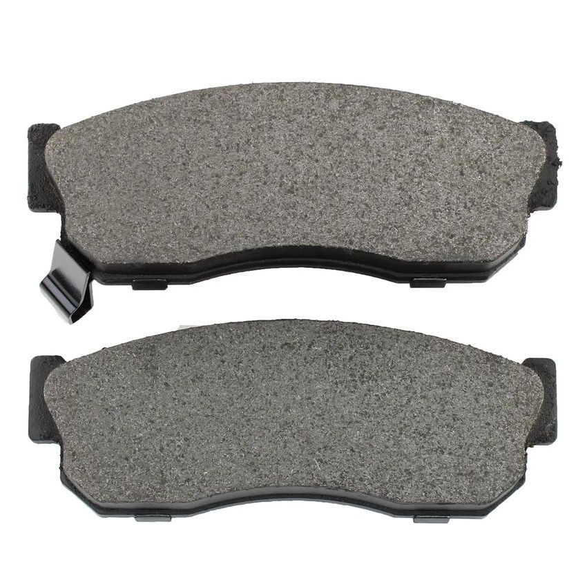MPA 1001-0275M Quality-Built Premium Semi-Metallic Brake Pads