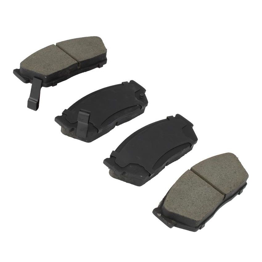 MPA 1001-0276M Quality-Built Premium Semi-Metallic Brake Pads