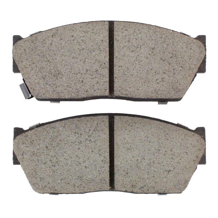 MPA 1001-0276M Quality-Built Premium Semi-Metallic Brake Pads