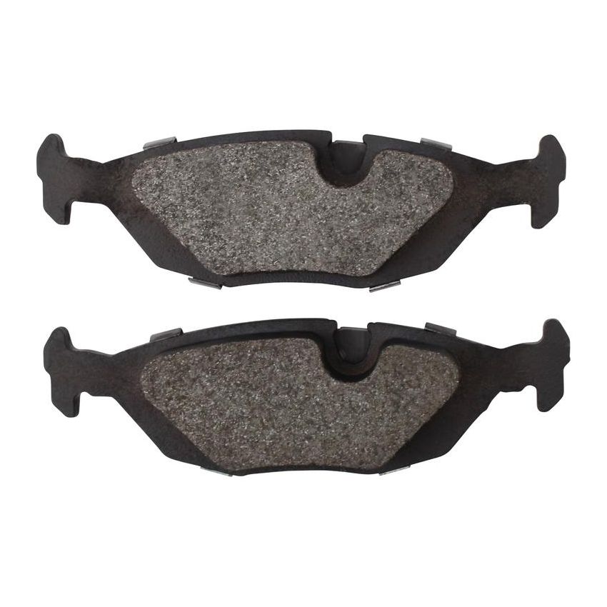 MPA 1001-0279M Quality-Built Premium Semi-Metallic Brake Pads w/ Hardware