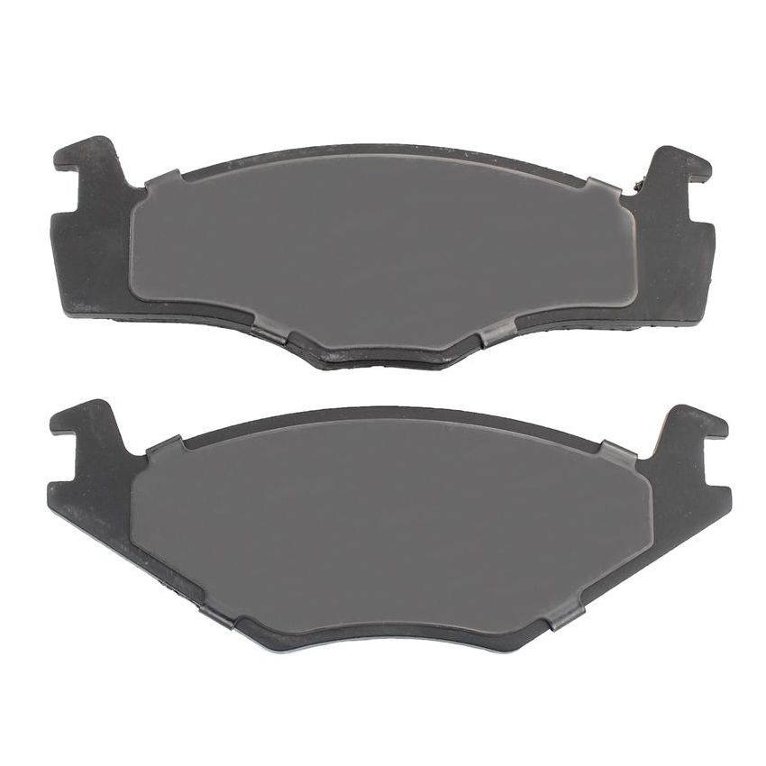 MPA 1001-0280M Quality-Built Premium Semi-Metallic Brake Pads w/ Hardware