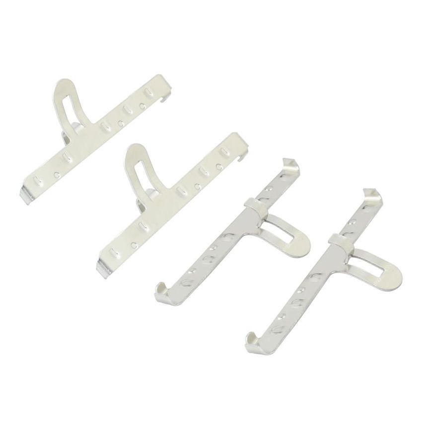 MPA 1001-0280M Quality-Built Premium Semi-Metallic Brake Pads w/ Hardware