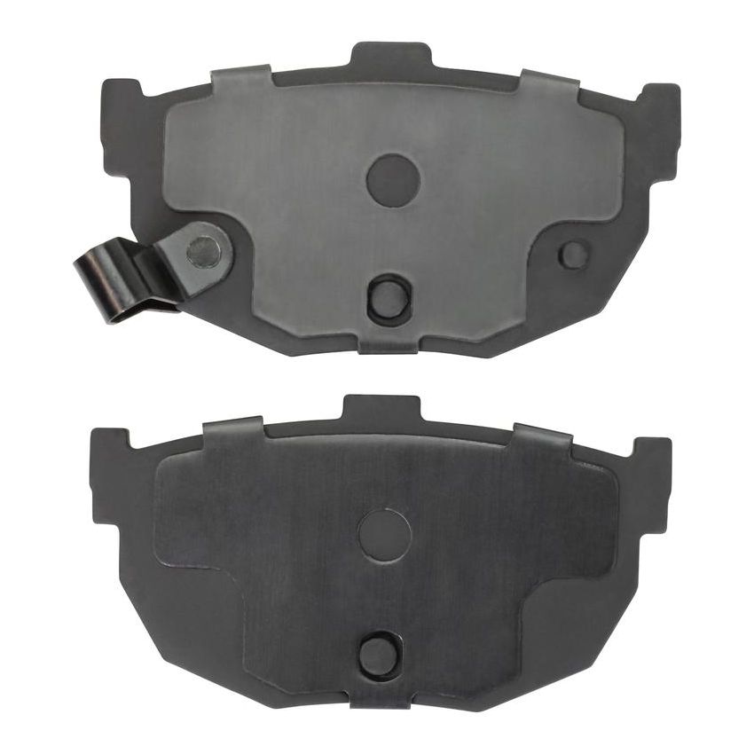 MPA 1001-0323C Quality-Built Premium Ceramic Brake Pads w/ Hardware