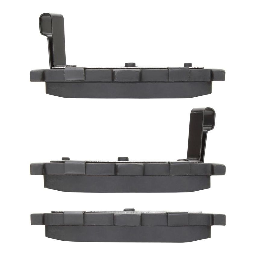MPA 1001-0323C Quality-Built Premium Ceramic Brake Pads w/ Hardware