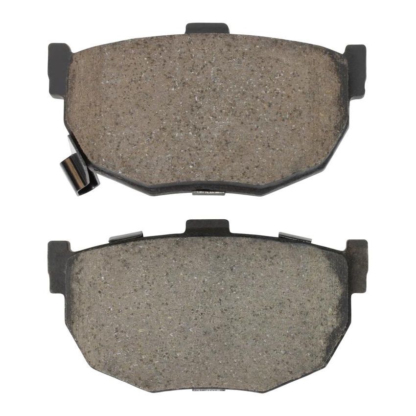 MPA 1001-0323M Quality-Built Premium Semi-Metallic Brake Pads w/ Hardware