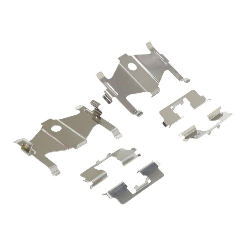 MPA 1001-0323M Quality-Built Premium Semi-Metallic Brake Pads w/ Hardware