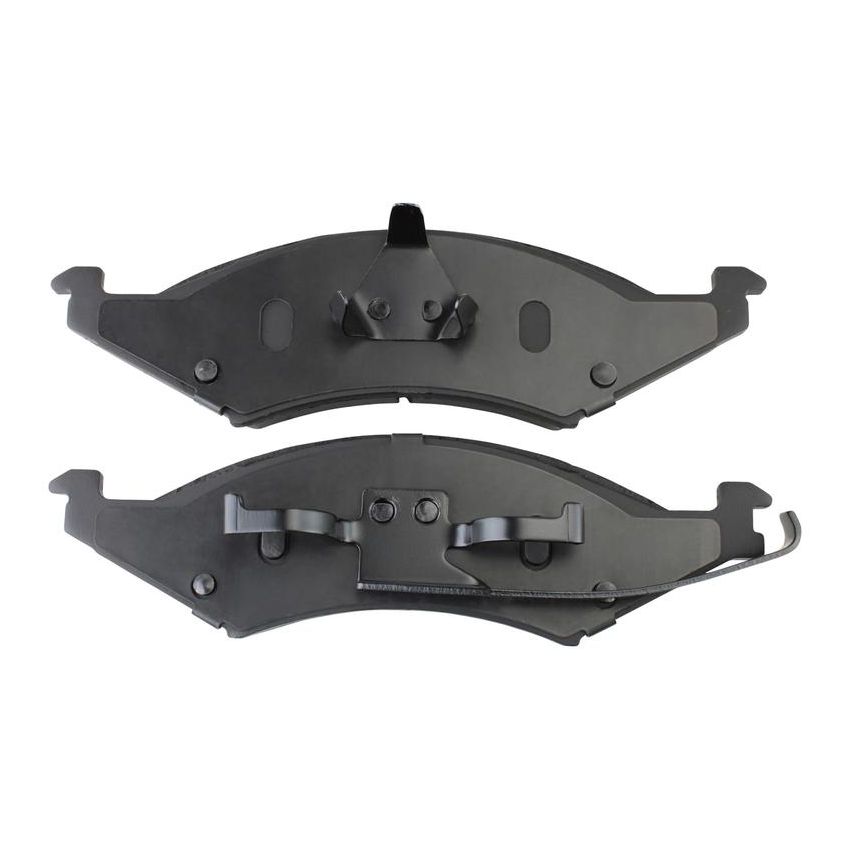 MPA 1001-0324M Quality-Built Premium Semi-Metallic Brake Pads w/ Hardware