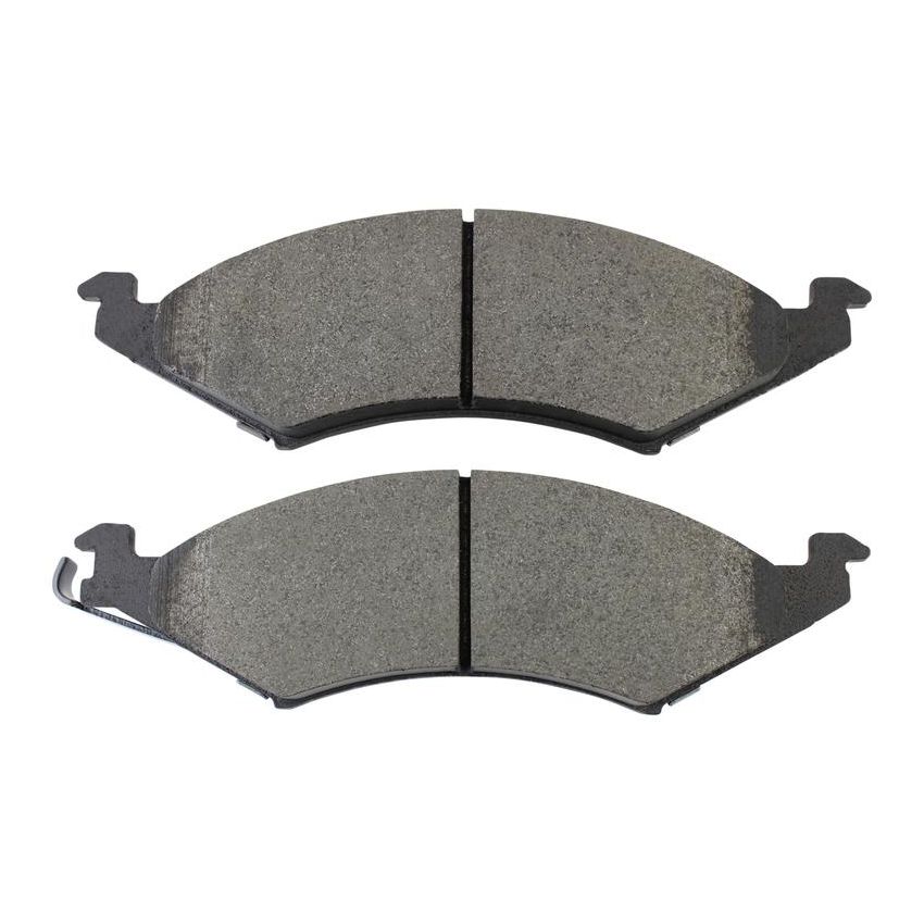 MPA 1001-0324M Quality-Built Premium Semi-Metallic Brake Pads w/ Hardware