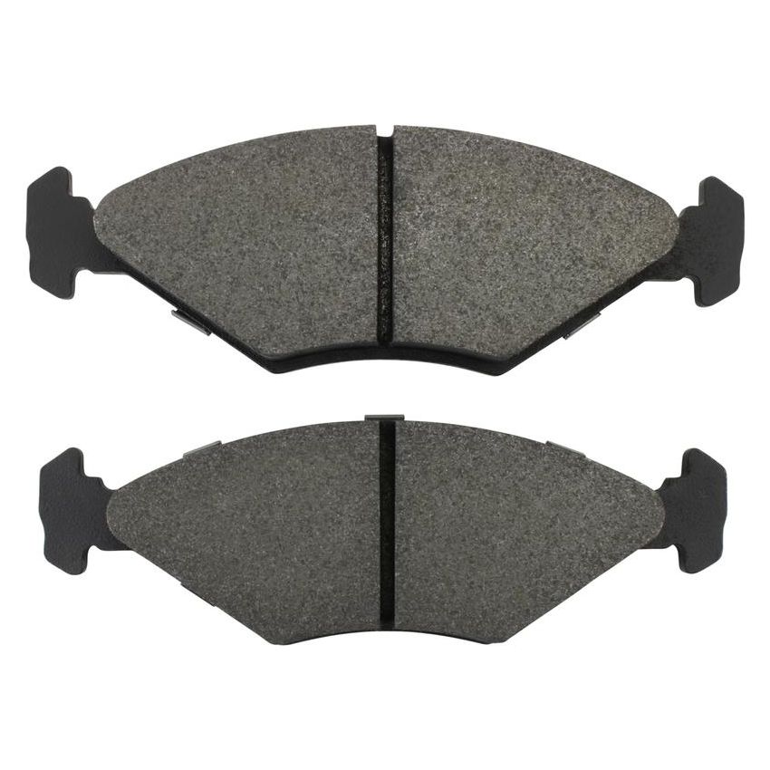 MPA 1001-0350M Quality-Built Premium Semi-Metallic Brake Pads