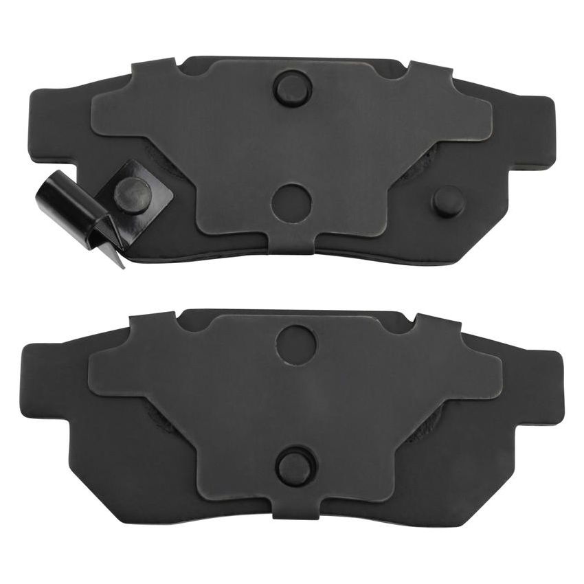 MPA 1001-0374AC Quality-Built Premium Ceramic Brake Pads w/ Hardware