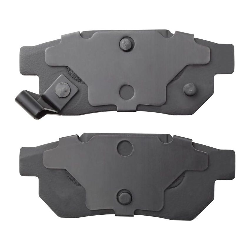 MPA 1001-0374M Quality-Built Premium Semi-Metallic Brake Pads w/ Hardware