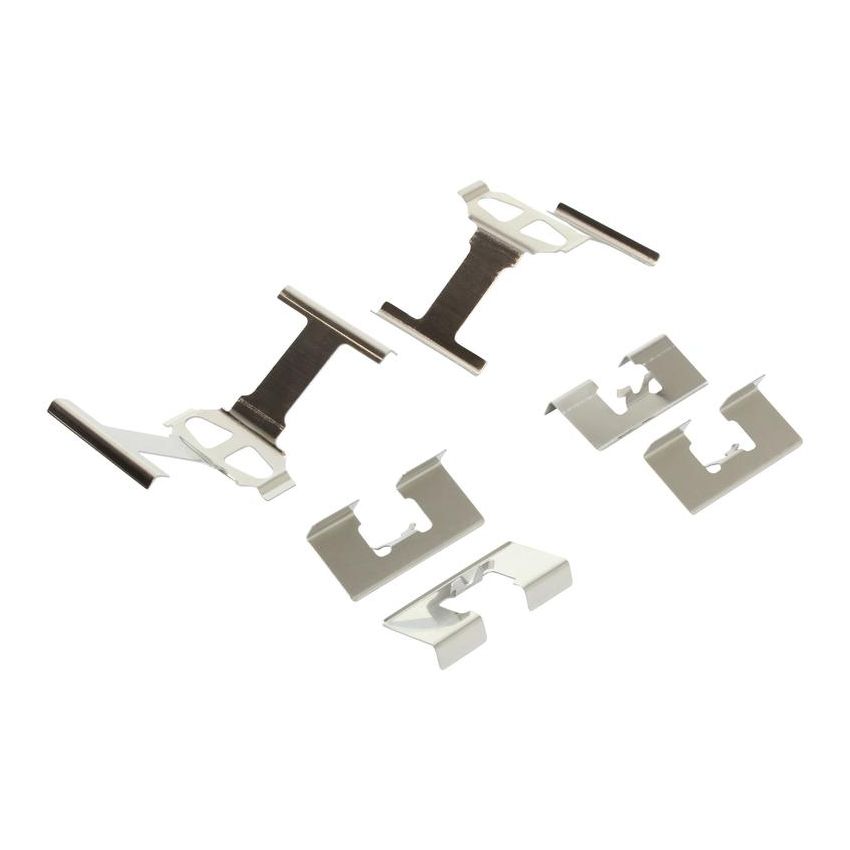 MPA 1001-0374M Quality-Built Premium Semi-Metallic Brake Pads w/ Hardware