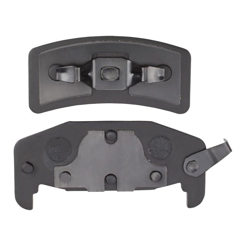 MPA 1001-0377M Quality-Built Premium Semi-Metallic Brake Pads w/ Hardware