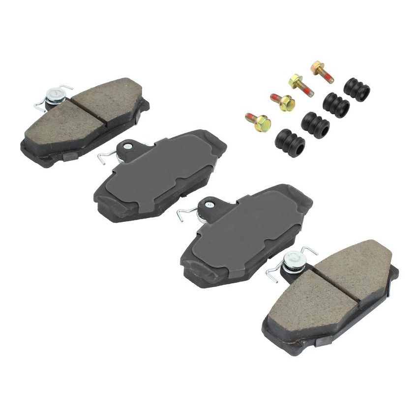MPA 1001-0391M Quality-Built Premium Semi-Metallic Brake Pads w/ Hardware