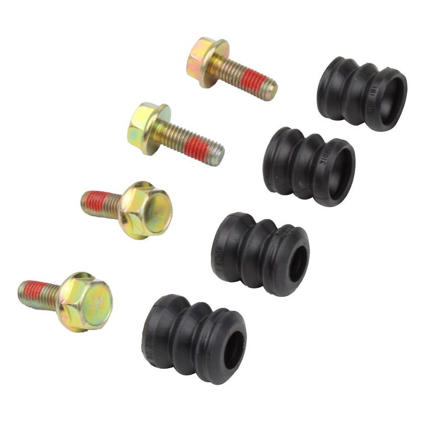 MPA 1001-0391M Quality-Built Premium Semi-Metallic Brake Pads w/ Hardware