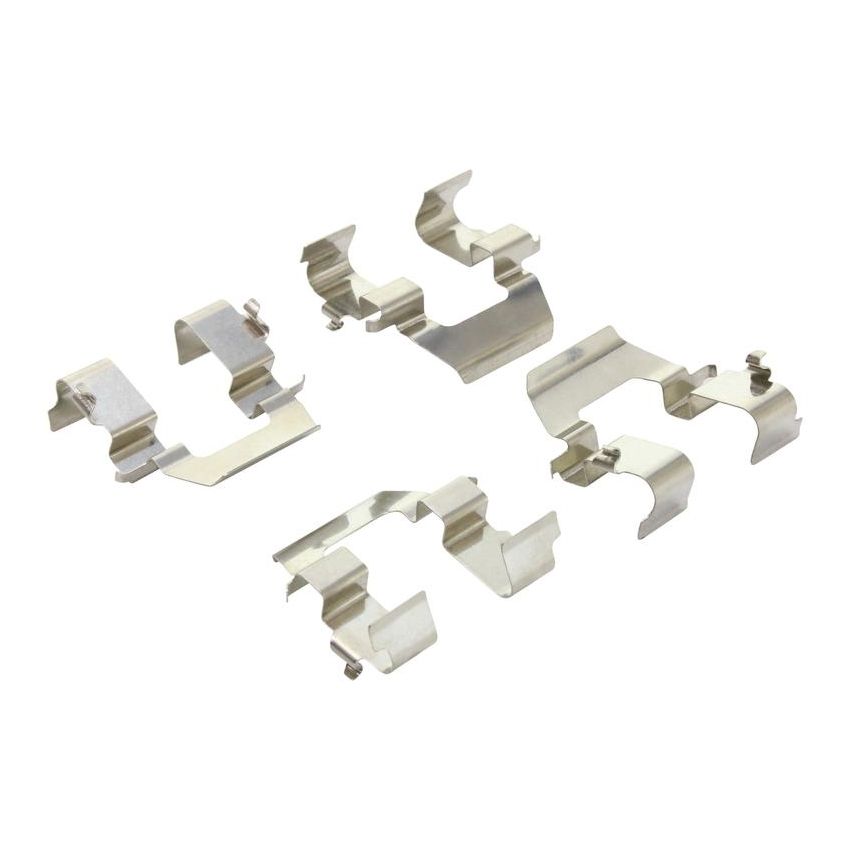 MPA 1001-0398M Quality-Built Premium Semi-Metallic Brake Pads w/ Hardware