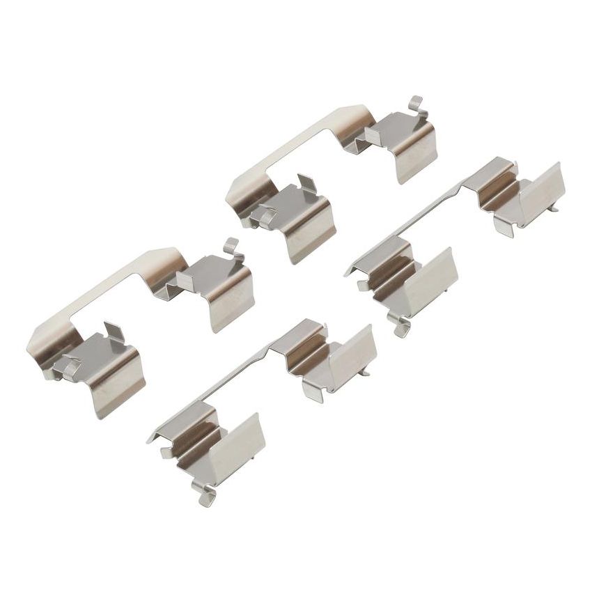 MPA 1001-0401M Quality-Built Premium Semi-Metallic Brake Pads w/ Hardware