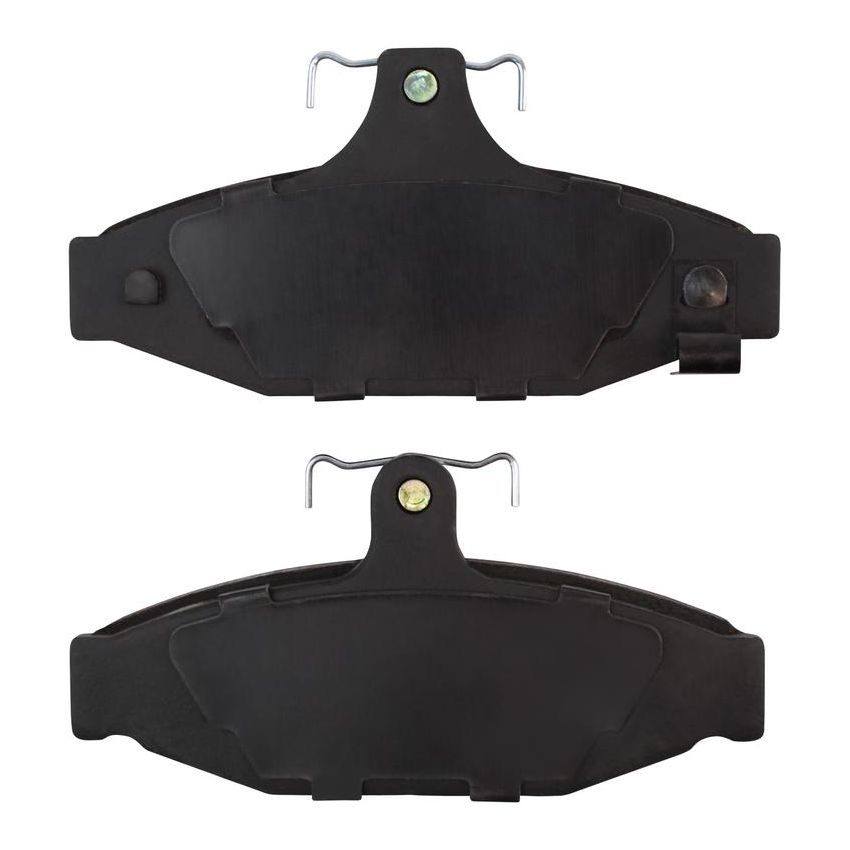MPA 1001-0413M Quality-Built Premium Semi-Metallic Brake Pads w/ Hardware