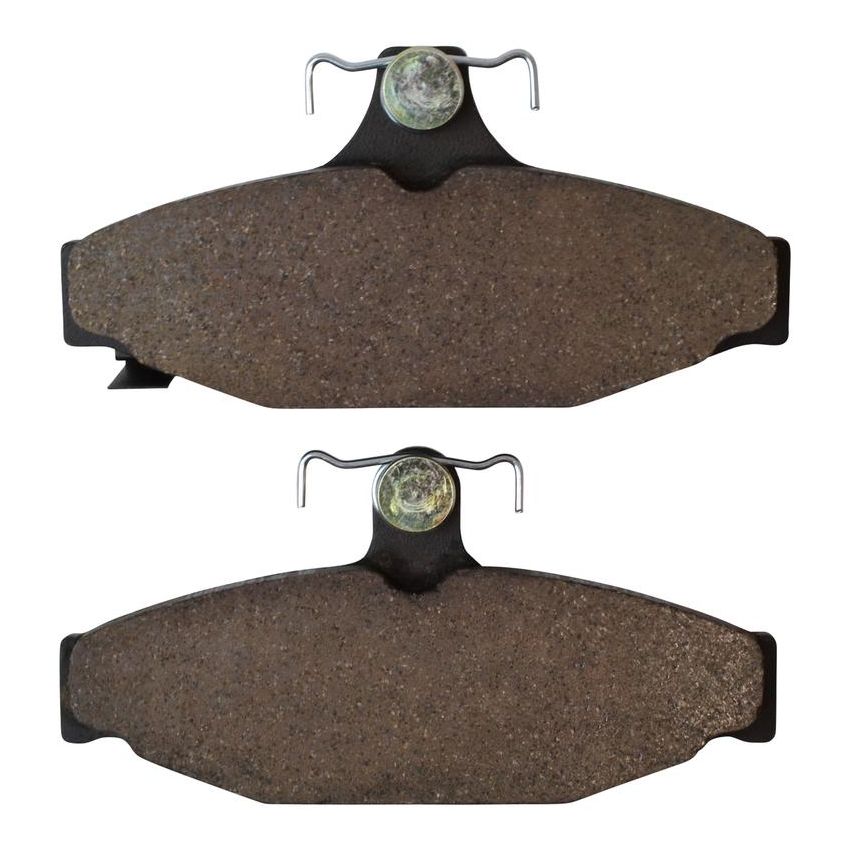 MPA 1001-0413M Quality-Built Premium Semi-Metallic Brake Pads w/ Hardware