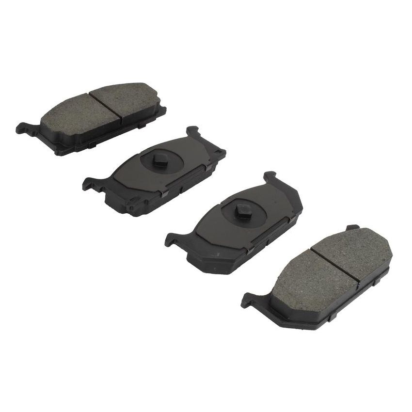 MPA 1001-0420M Quality-Built Premium Semi-Metallic Brake Pads