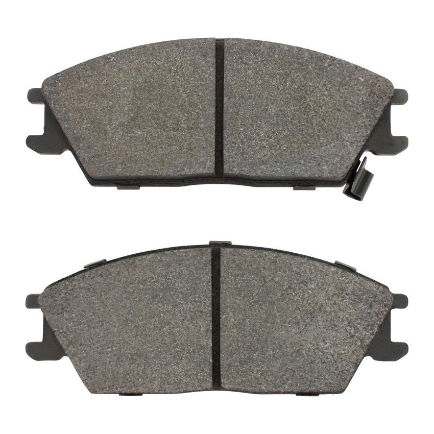 MPA 1001-0440M Quality-Built Premium Semi-Metallic Brake Pads w/ Hardware