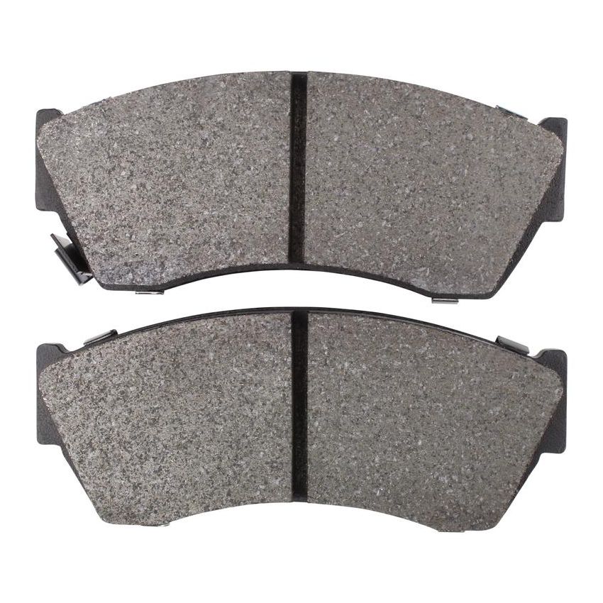 MPA 1001-0451M Quality-Built Premium Semi-Metallic Brake Pads w/ Hardware