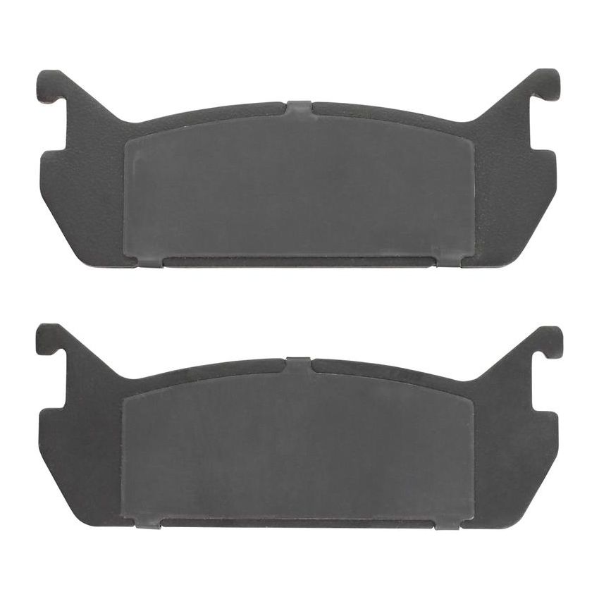MPA 1001-0458C Quality-Built Premium Ceramic Brake Pads w/ Hardware