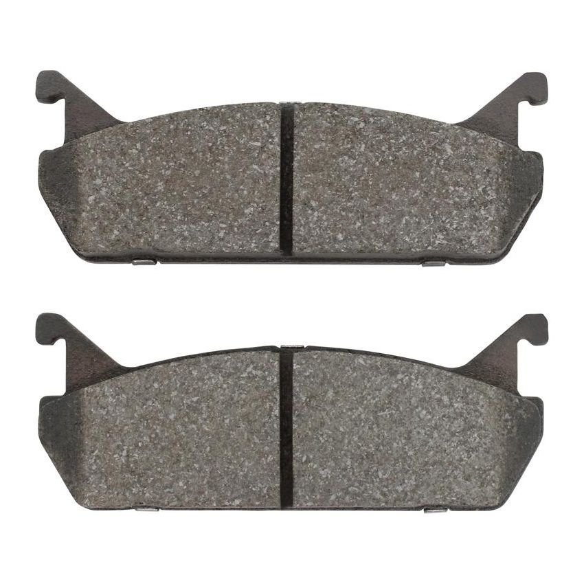 MPA 1001-0458C Quality-Built Premium Ceramic Brake Pads w/ Hardware