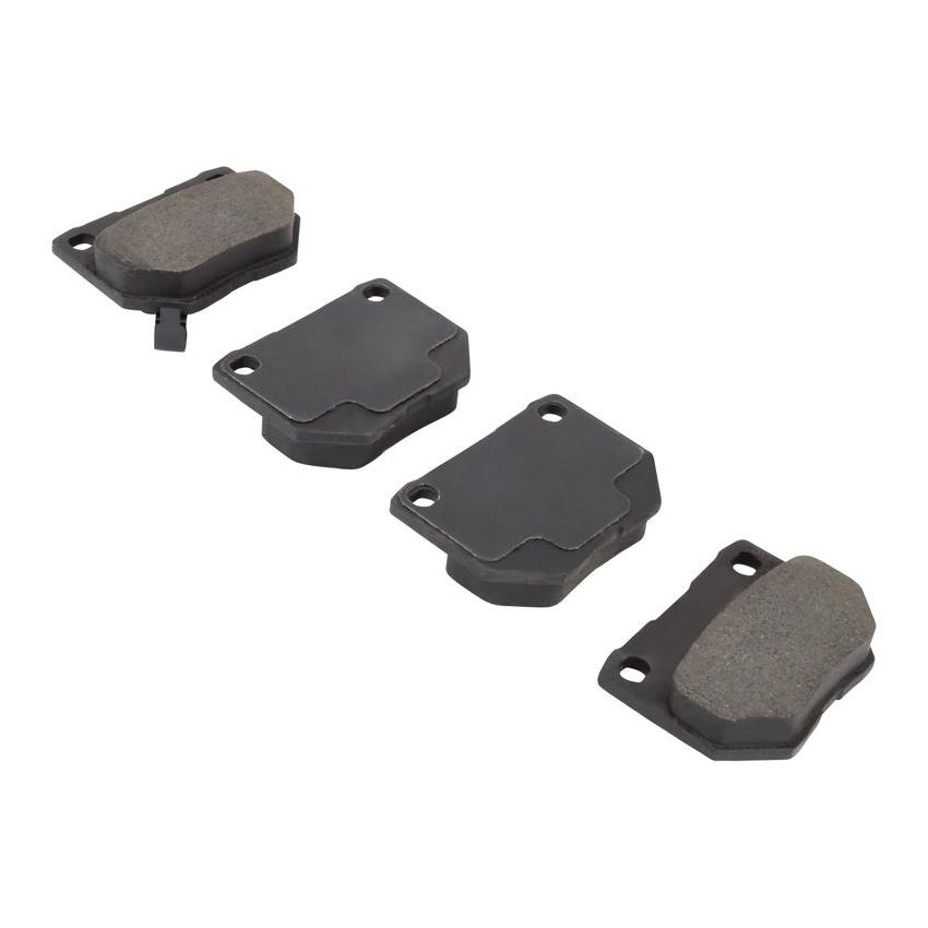 MPA 1001-0461AM Quality-Built Premium Semi-Metallic Brake Pads