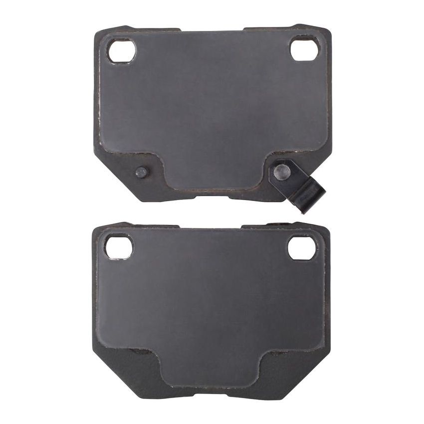 MPA 1001-0461AM Quality-Built Premium Semi-Metallic Brake Pads