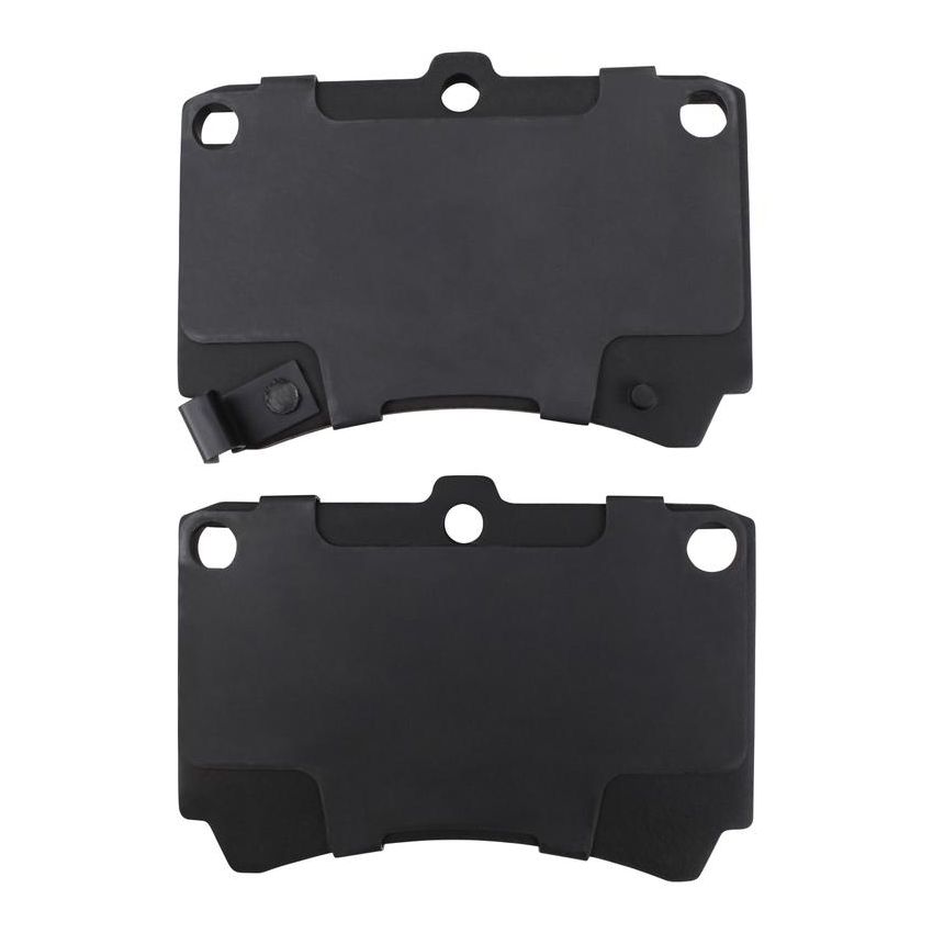 MPA 1001-0466M Quality-Built Premium Semi-Metallic Brake Pads w/ Hardware