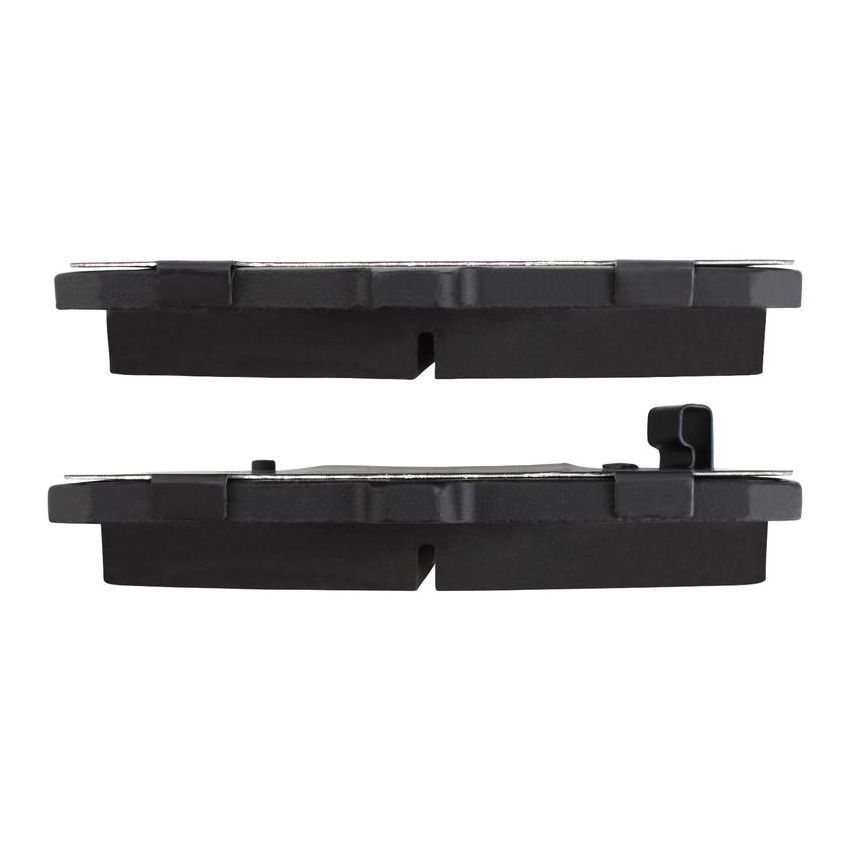 MPA 1001-0466M Quality-Built Premium Semi-Metallic Brake Pads w/ Hardware